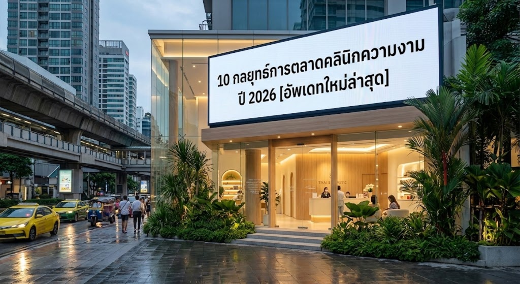 กลยุทธ์การตลาดคลินิกความงาม